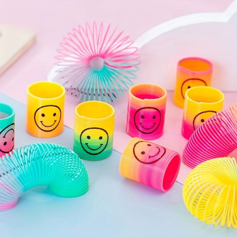 MINI RAINBOW SMILY SPRING 12 IN 1