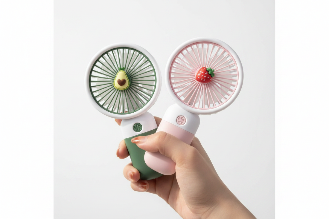 Mini Hand Fan – Flat Lay