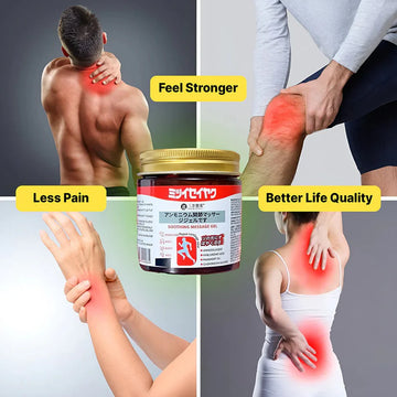 Melodine Japanese Soothing Massage Gel (50g) – Neck, Shoulder, Knee & Muscle Pain Relief