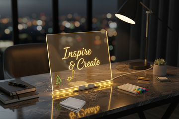 LED Board – Marble Desk Luxury