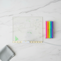LED Board – Marble Flat Lay