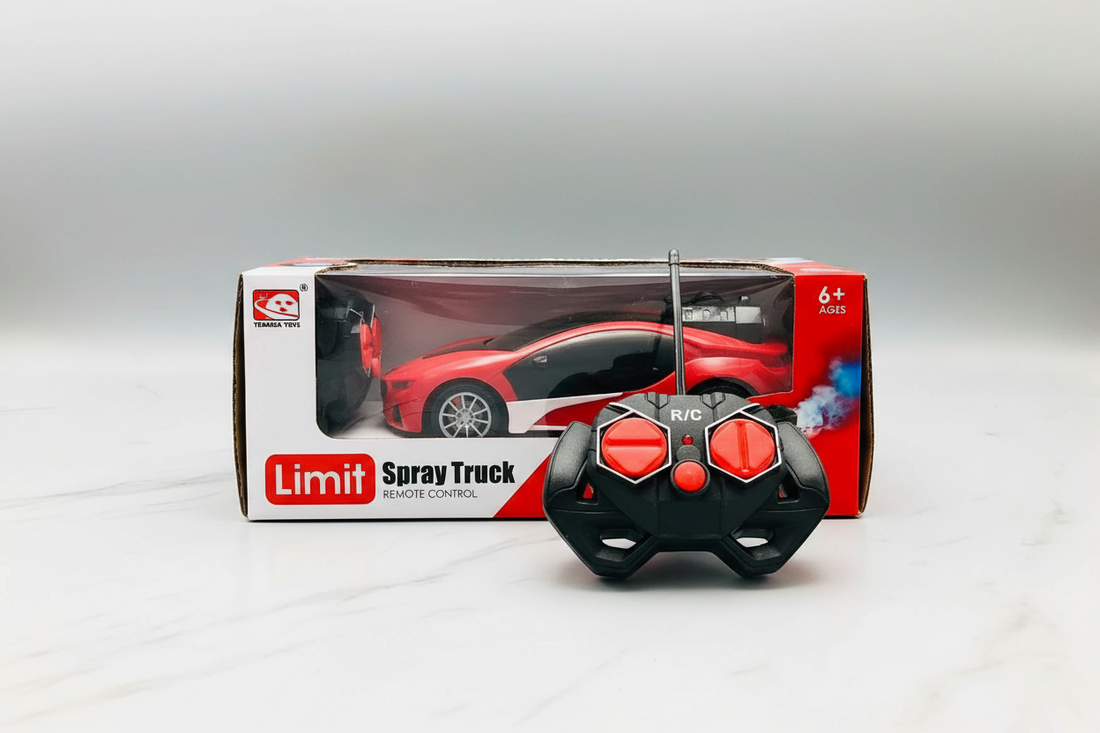 LIMIT SPRAY REMOTE CONTROL CAR FOR KIDS