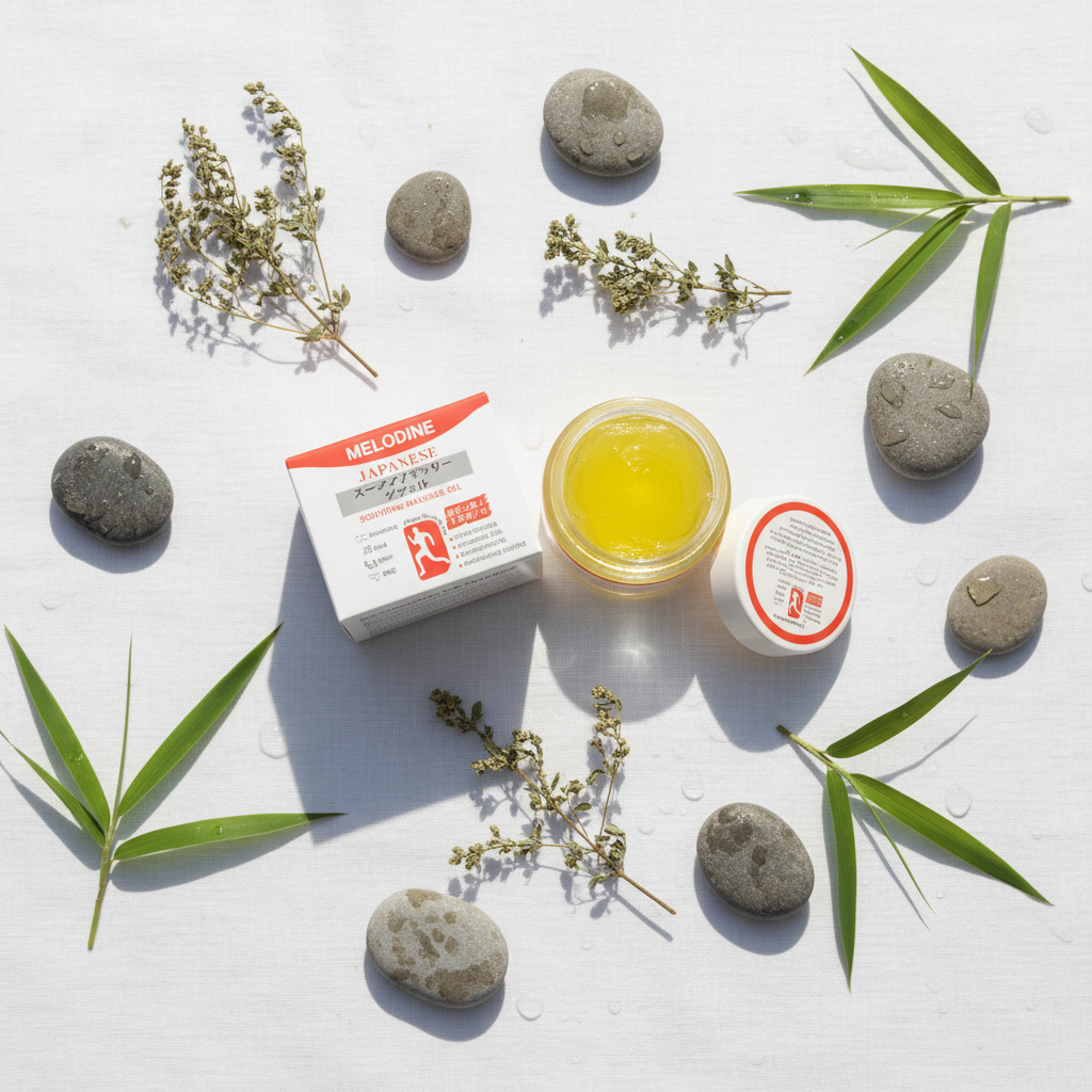 Melodine Japanese Flat Lay