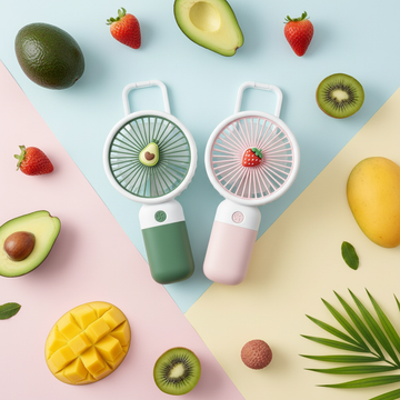 Mini Hand Fan – Flat Lay