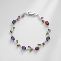 Multicolor Bracelet on Cloth