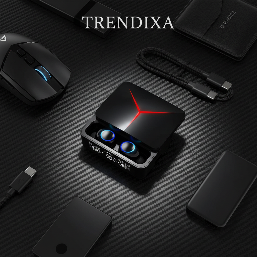 Trendixa Carbon Flat Lay