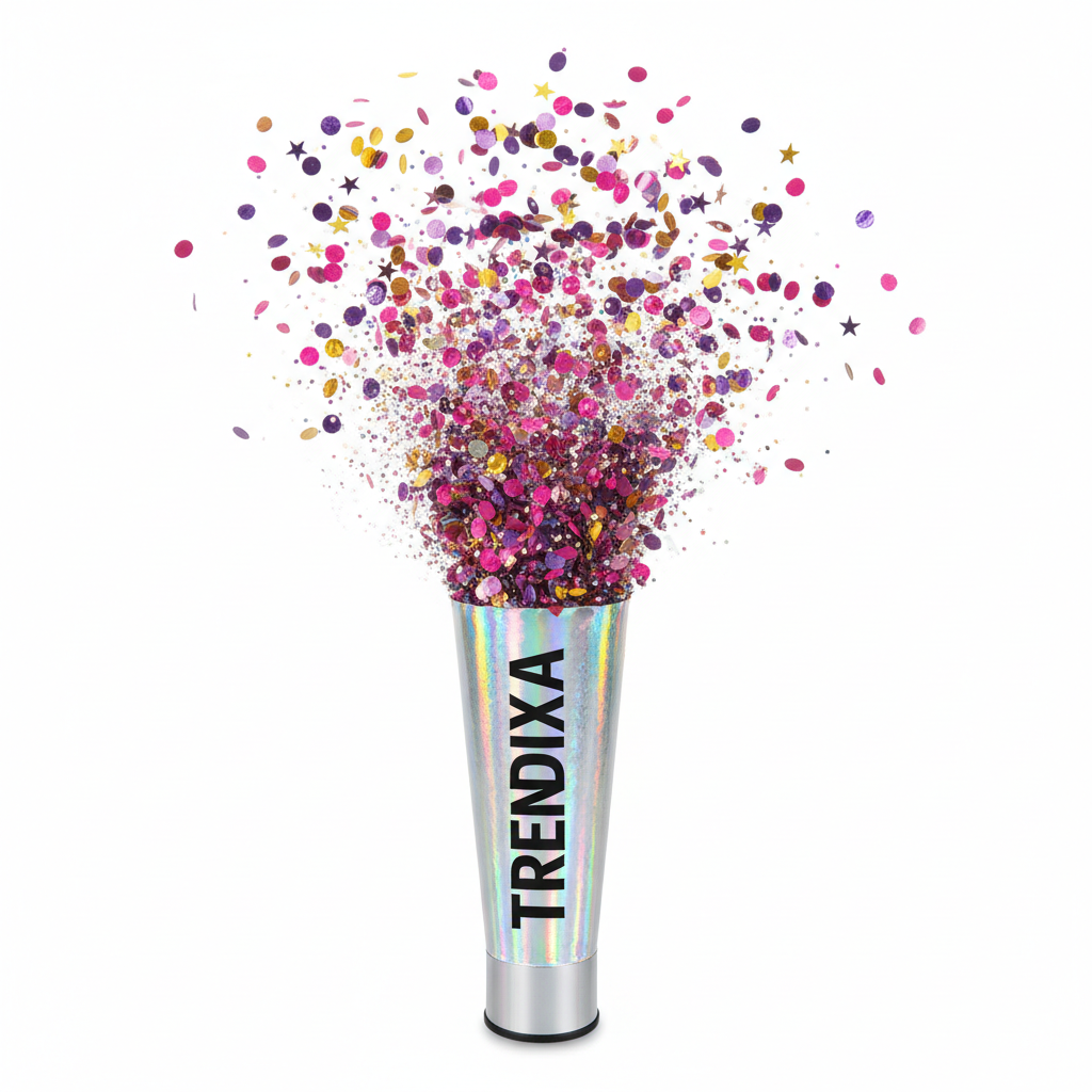 TRENDIXA Holographic Party Popper