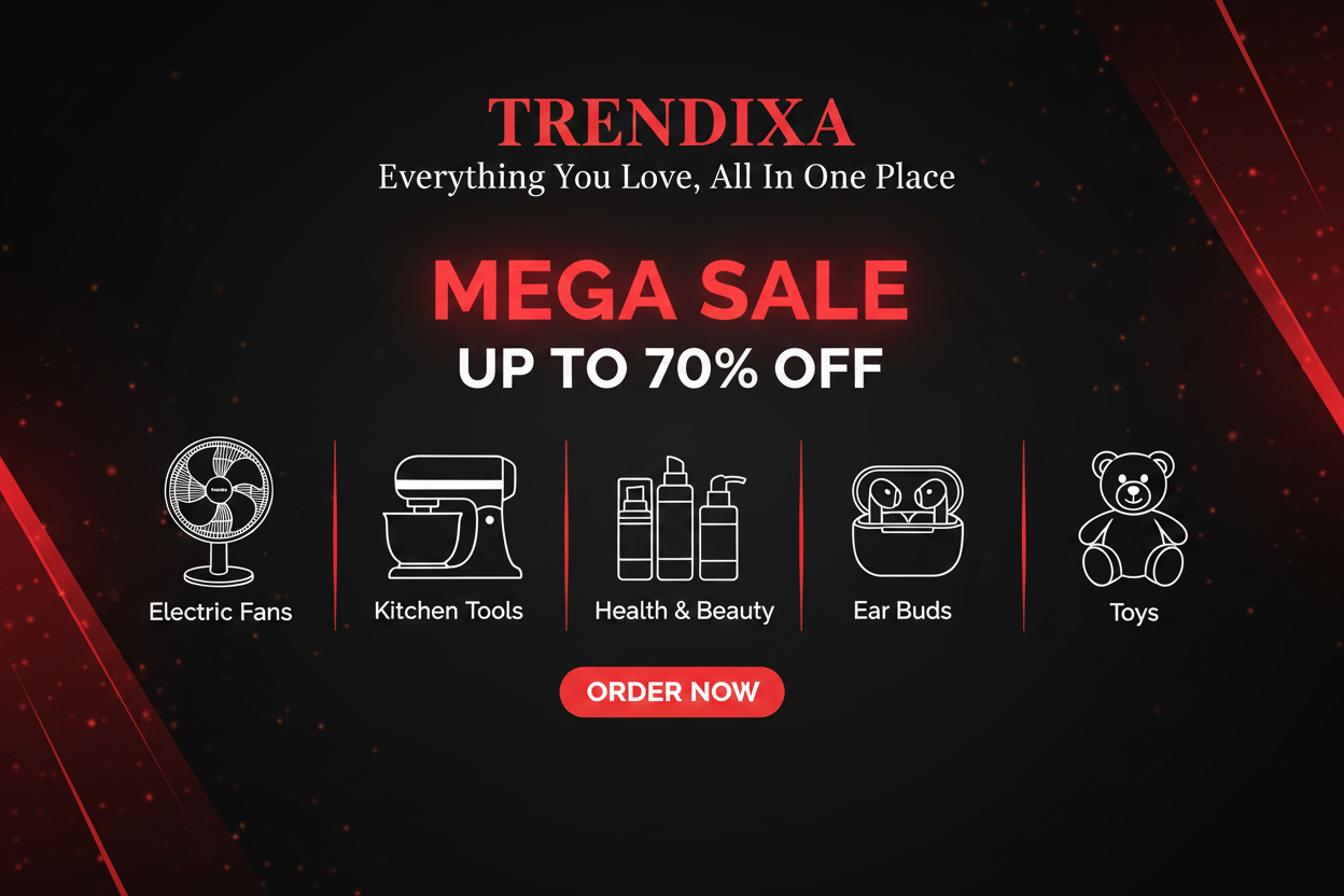 TRENDIXA Mega Sale Red Black Banner1621243260e1af0c20-0
